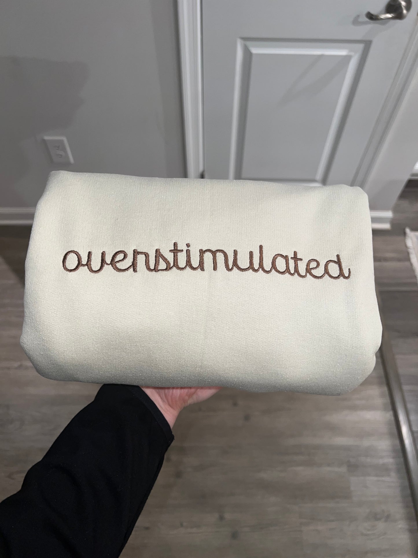 overstimulated sweater
