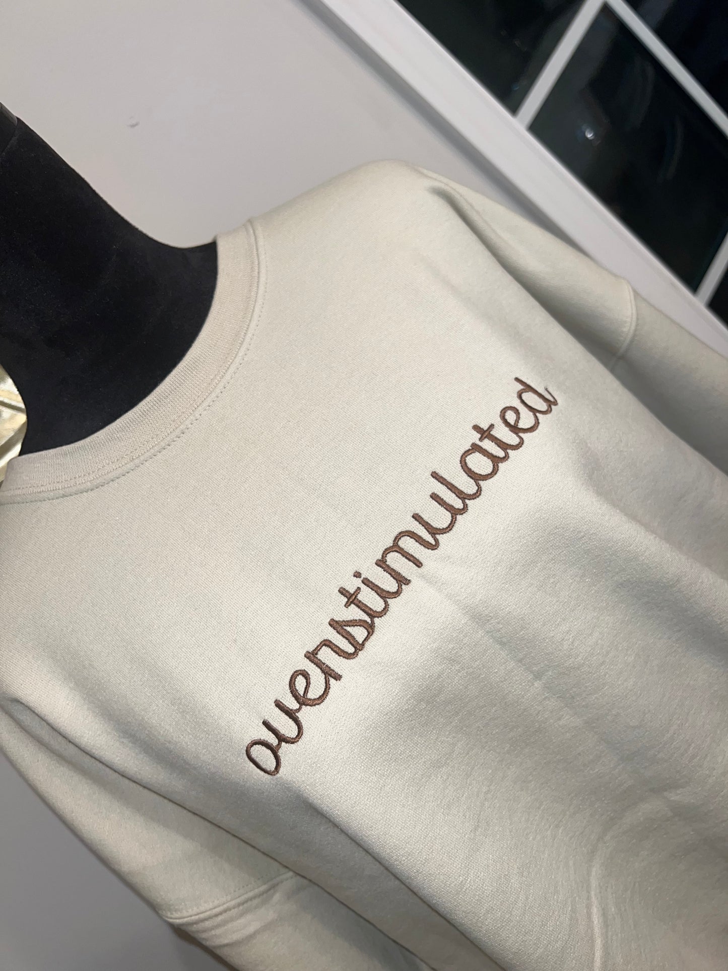 overstimulated sweater