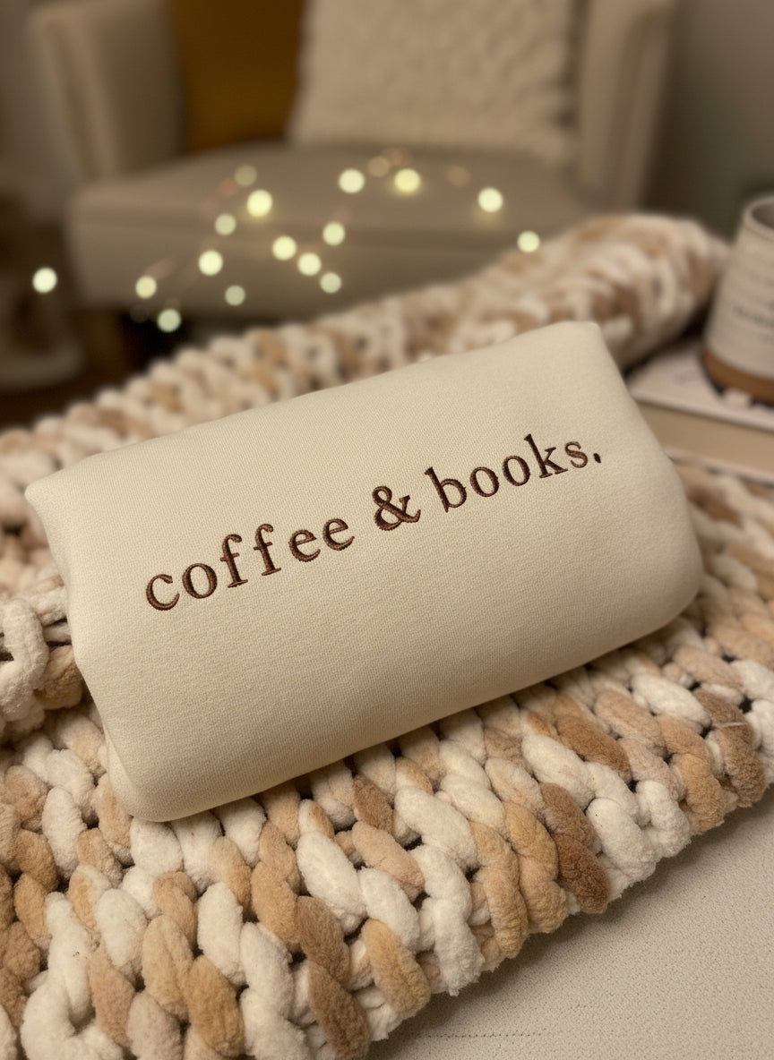 Coffee & Books sweatshirt