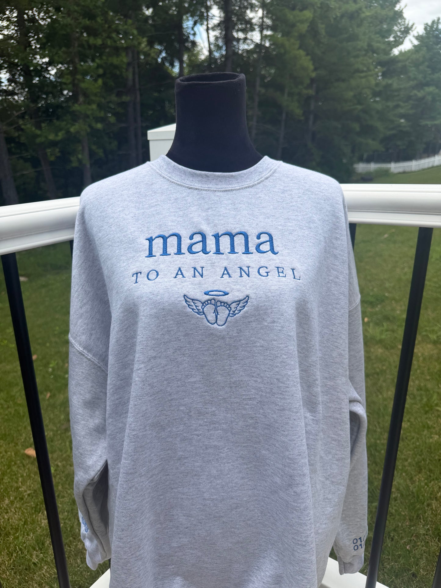 Mama of an angel sweatshirt