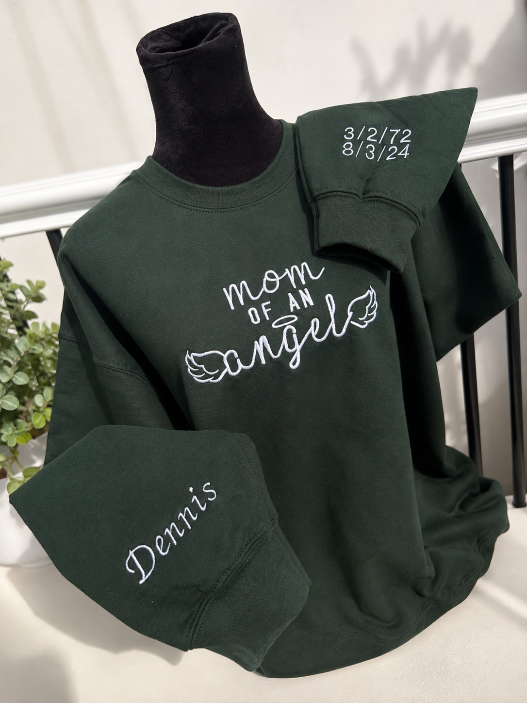B - Mom of an Angel Sweater
