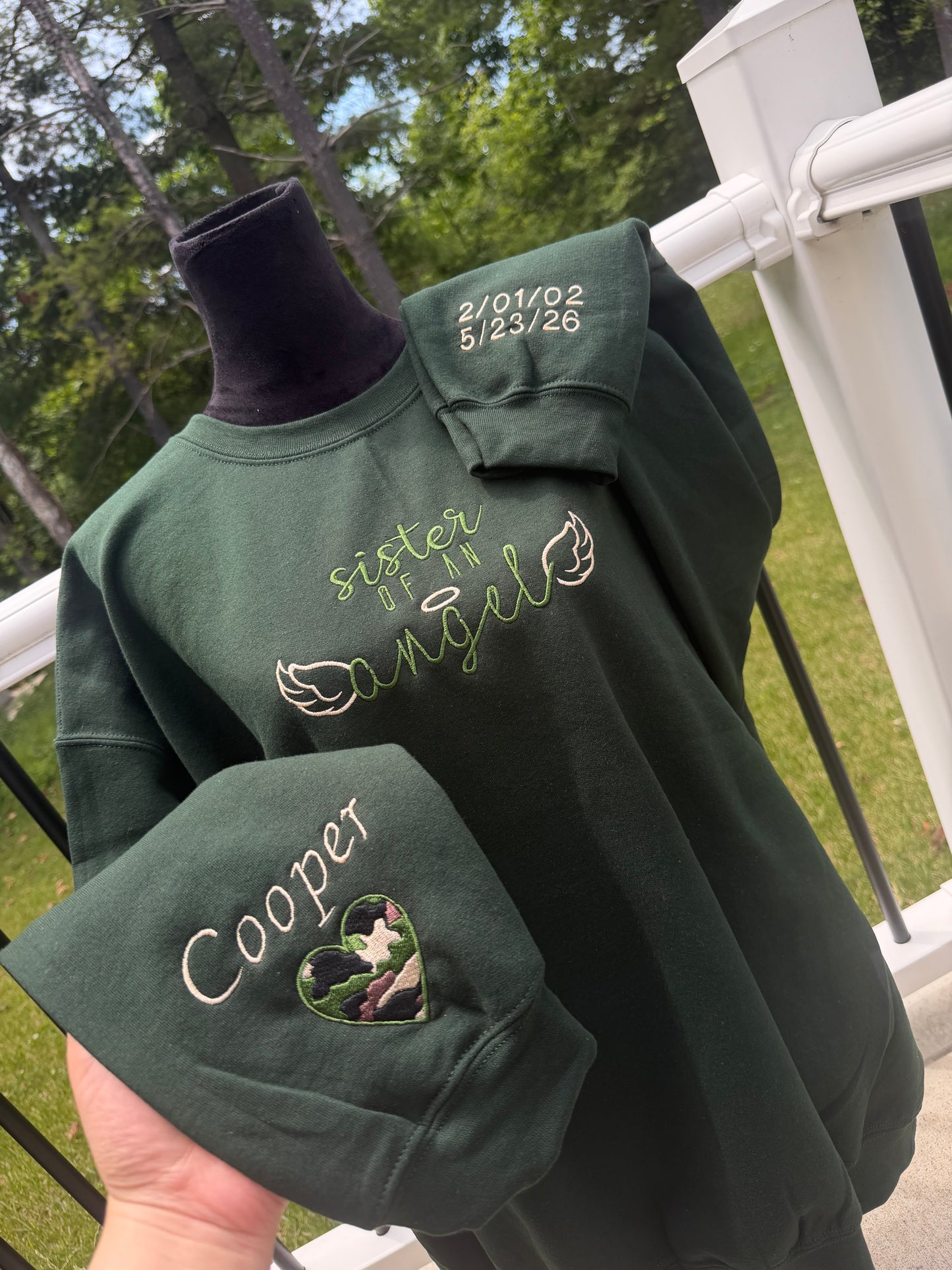 Sister of an angel Sweater