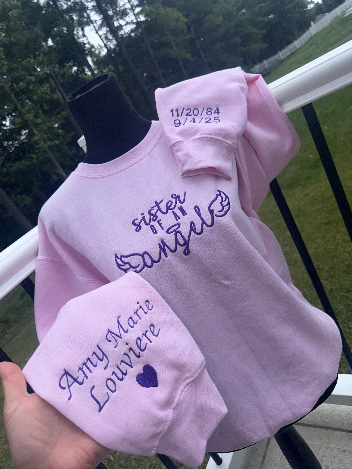 A Sister of an angel Sweater