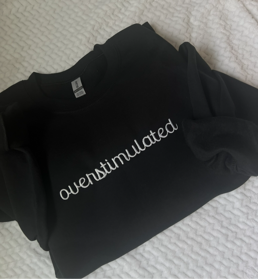 overstimulated sweater
