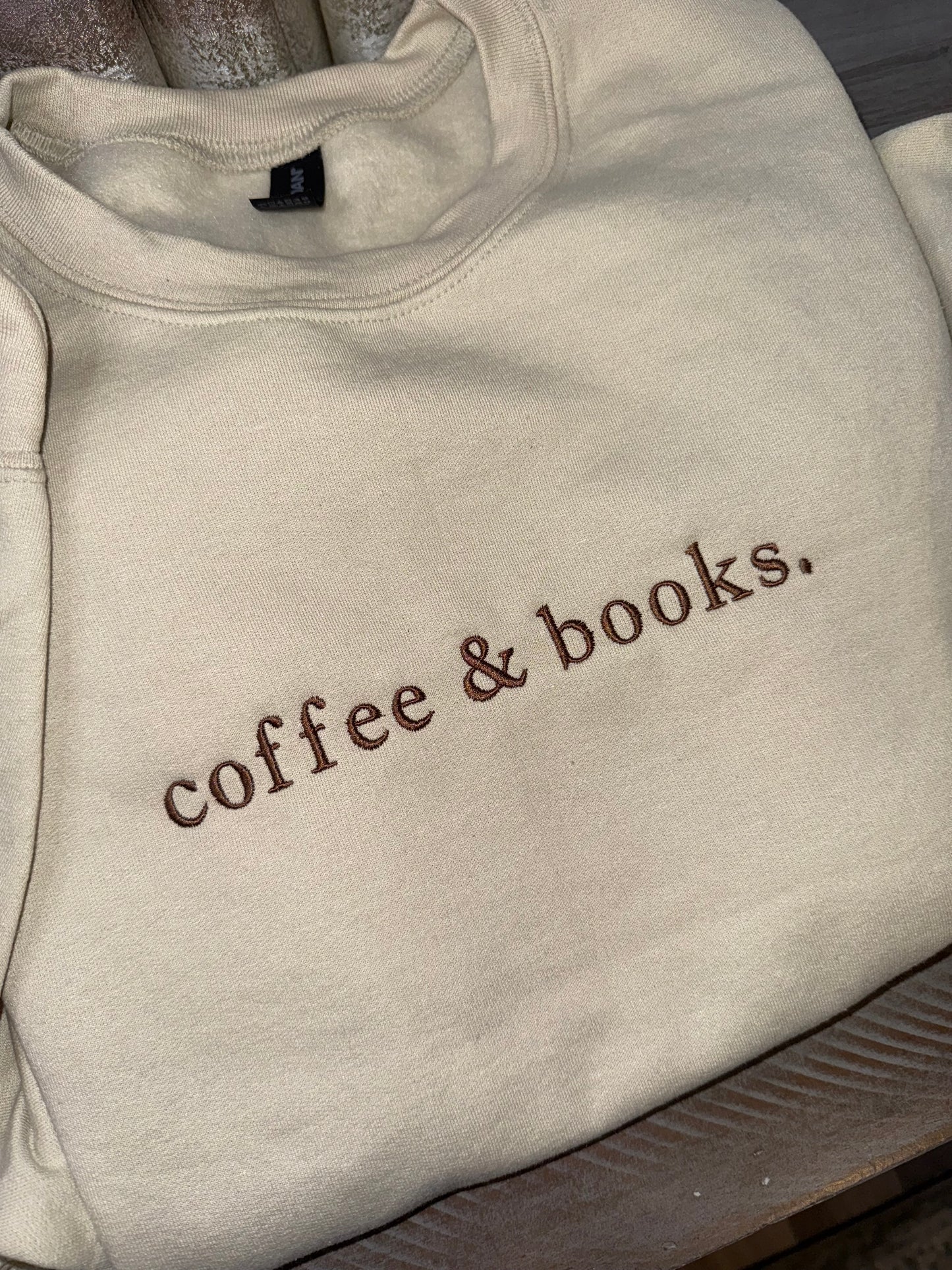 Coffee & Books sweatshirt