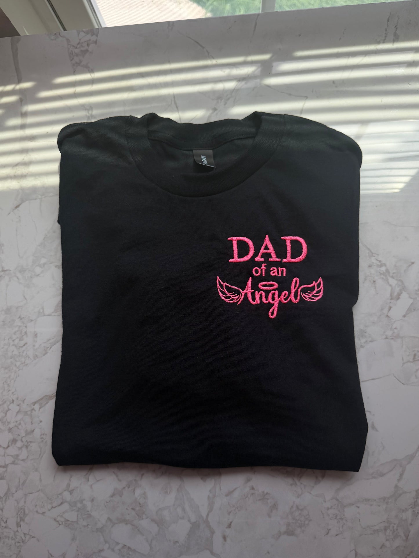 Dad of an angel shirt