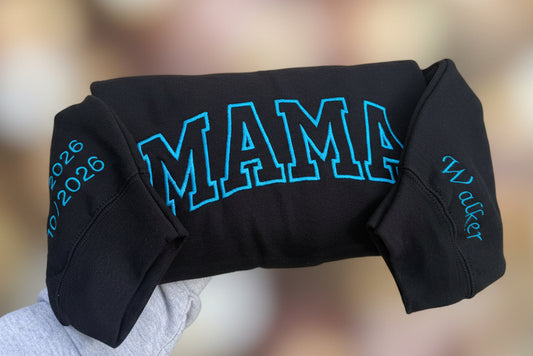 A Mama Embroidered Sweater