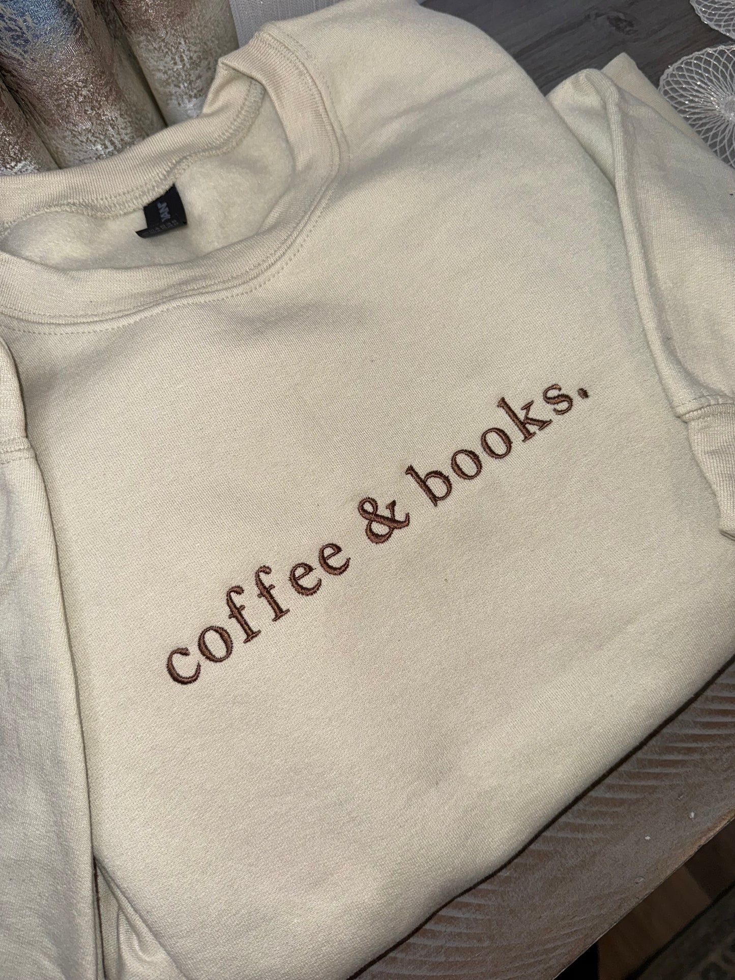 Coffee & Books sweatshirt