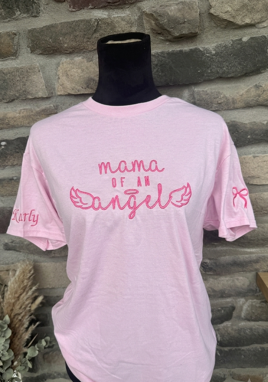 Mama of an angel shirt