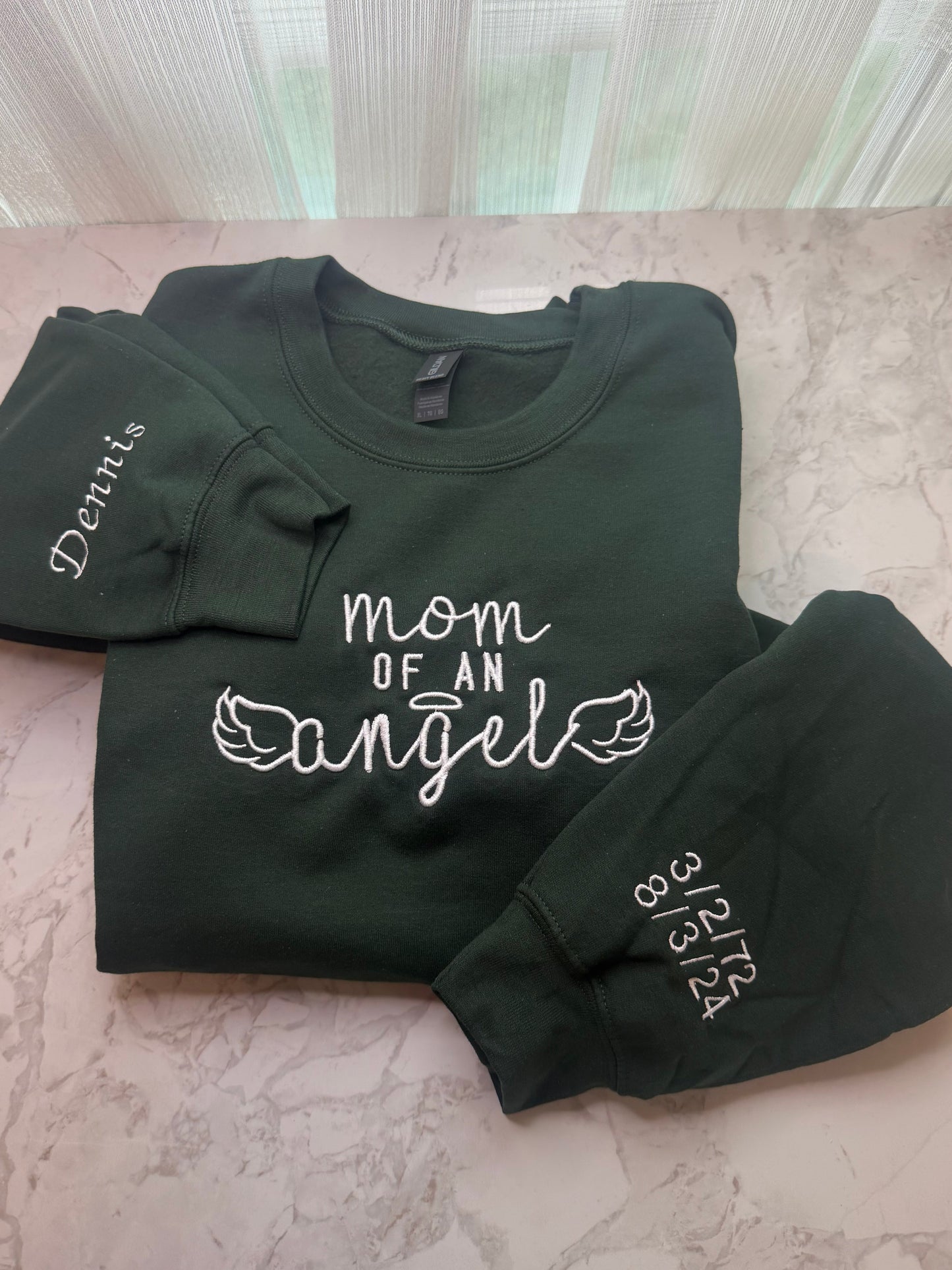 B - Mom of an Angel Sweater