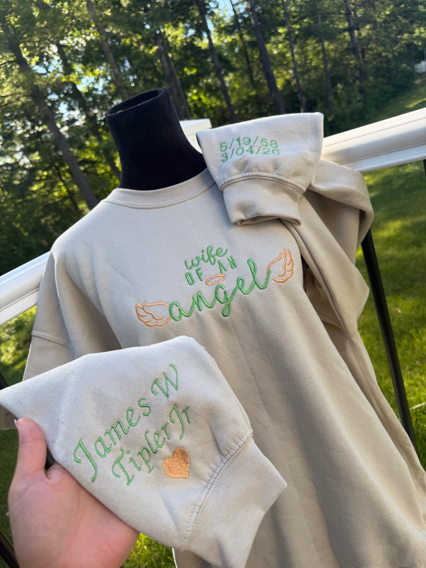 A Wife of an angel sweater