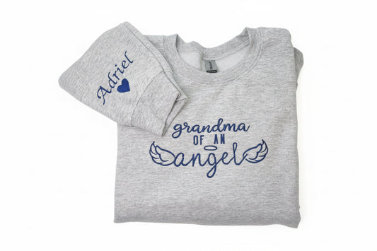 Grandma of an angel sweatshirt