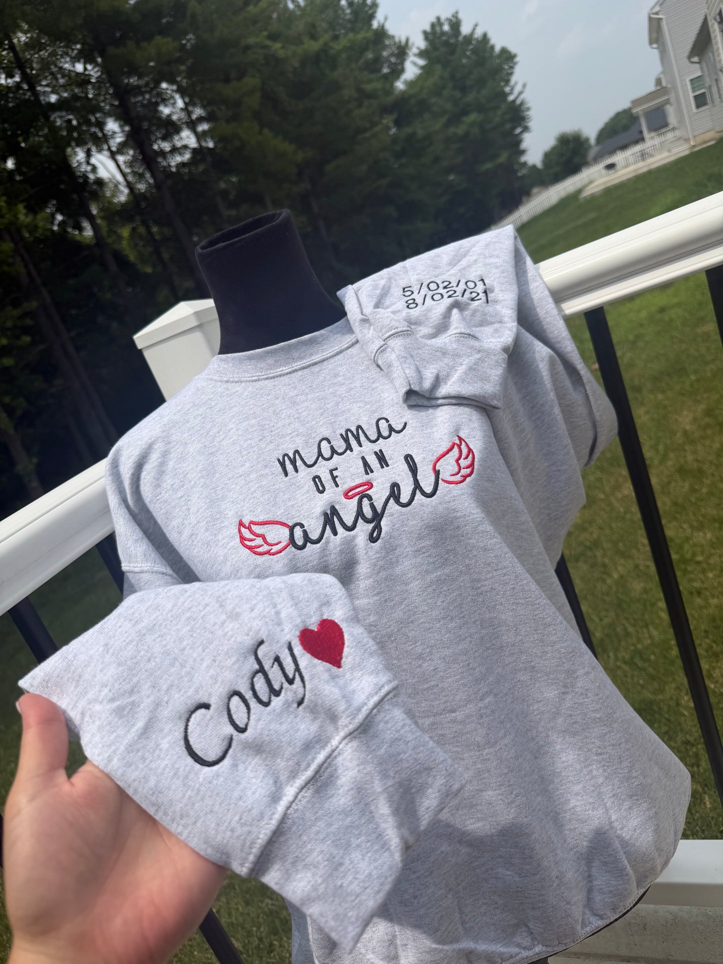 Angel Mama Sweatshirt 🕊️