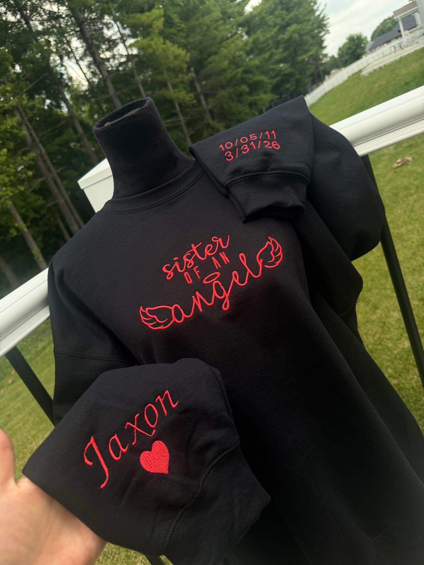 A Sister of an angel Sweater