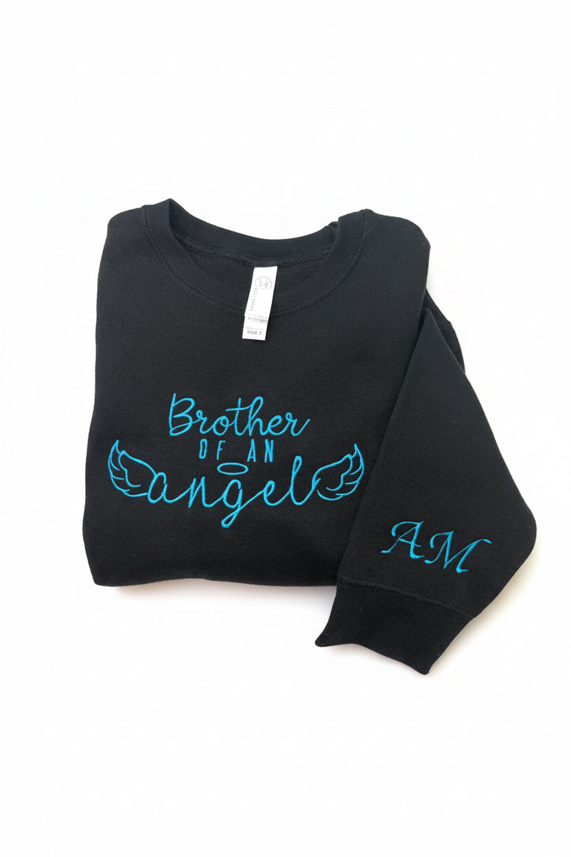 Sister/Brother angel sweater (toddler)