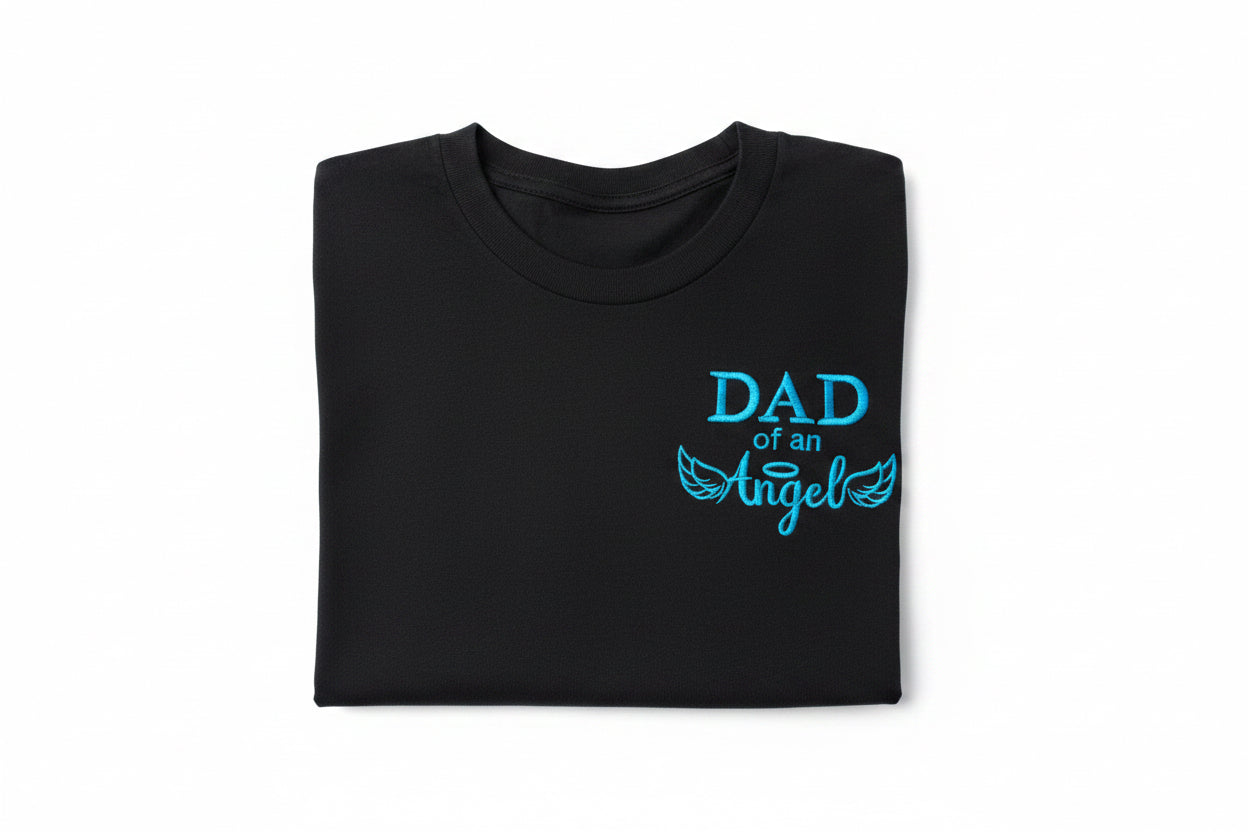Dad of an angel shirt