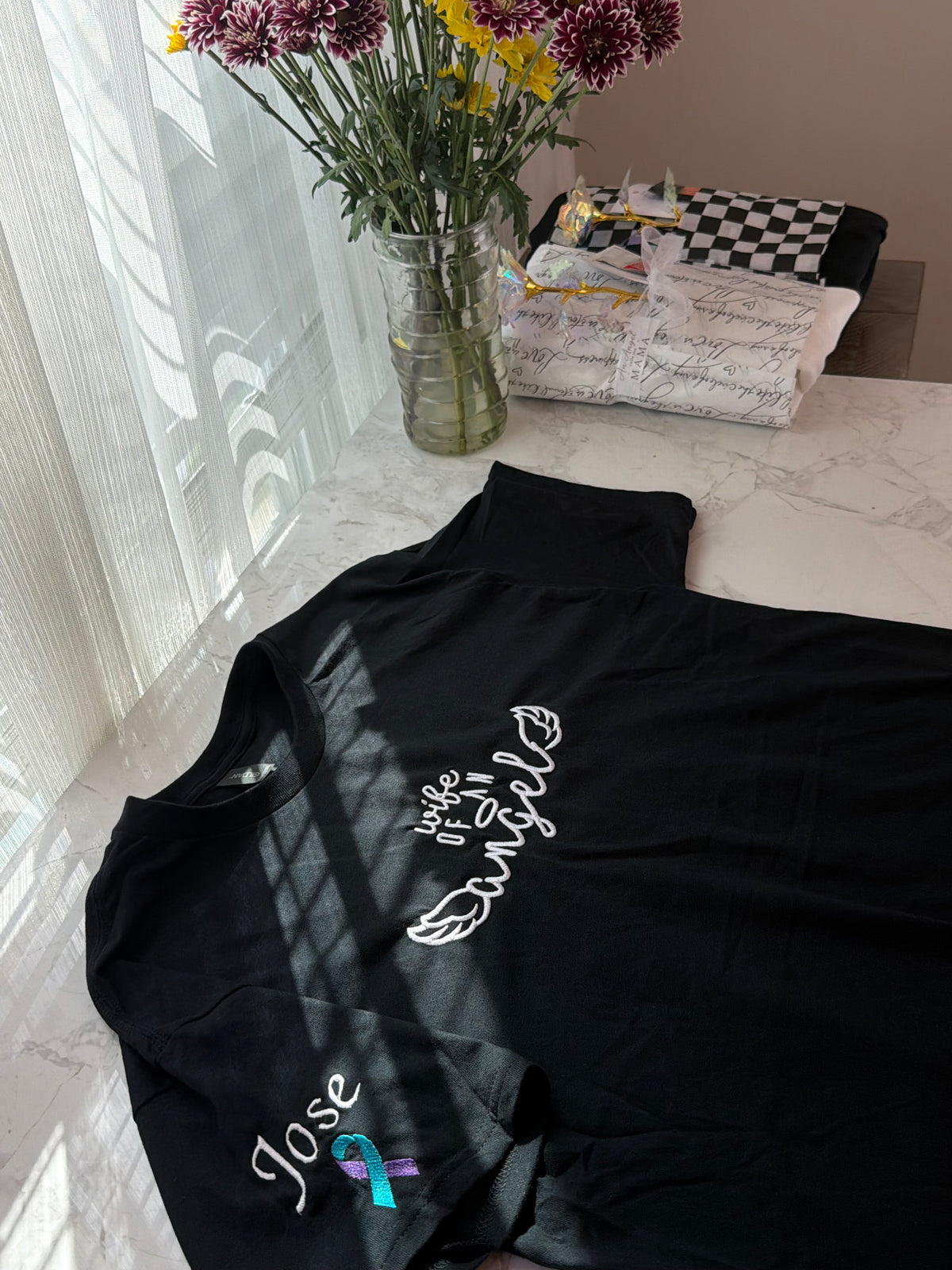 D - Wife of an Angel shirt