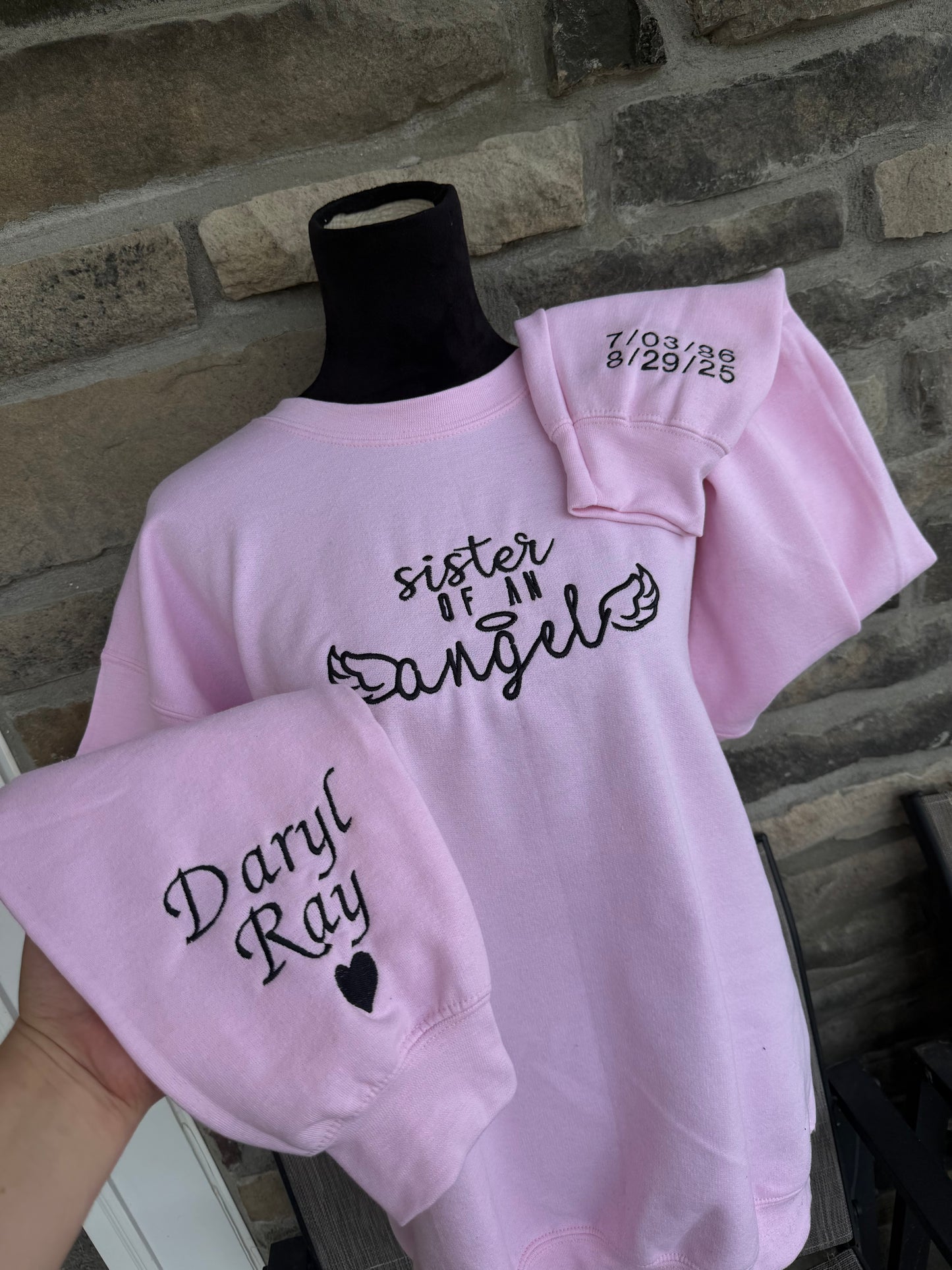 A Sister of an angel Sweater