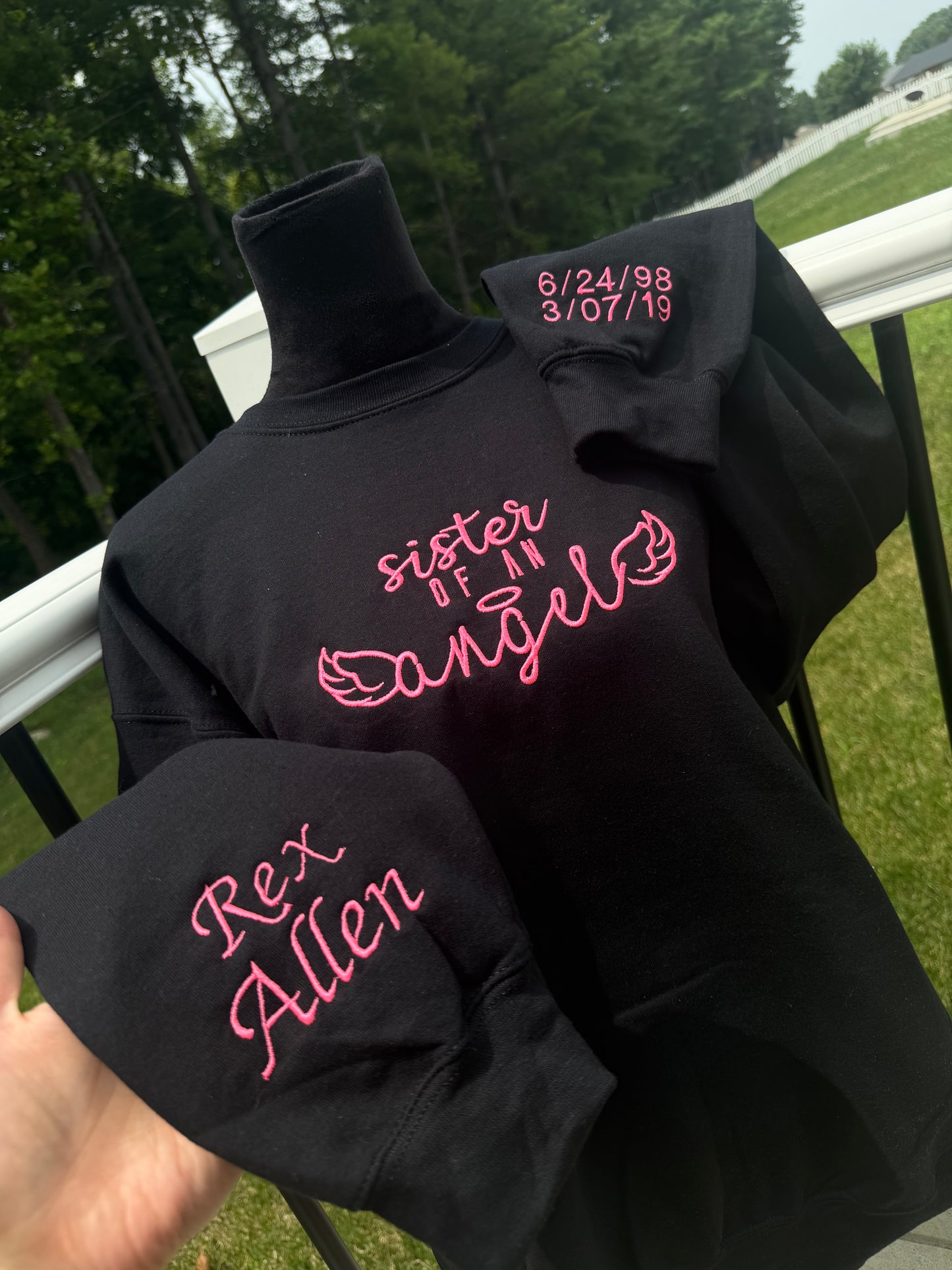 A Sister of an angel Sweater