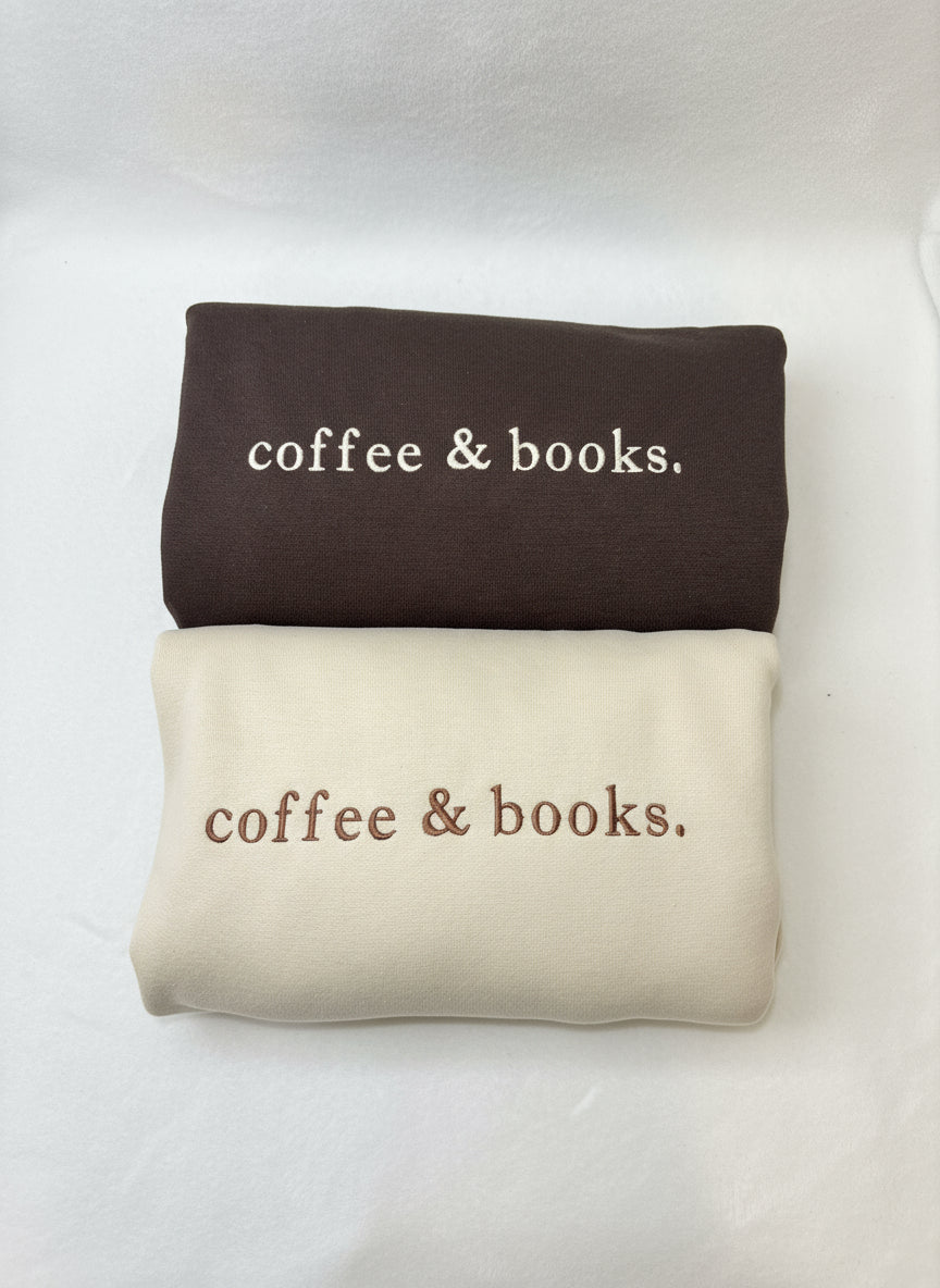 Coffee & Books sweatshirt
