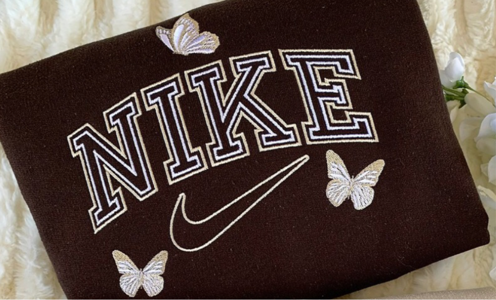 Butterfly crewneck