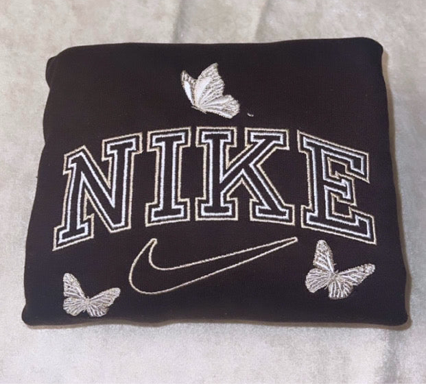 Butterfly crewneck