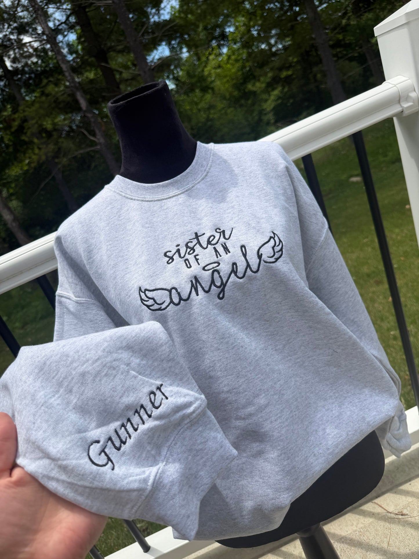 Sister of an angel Sweater