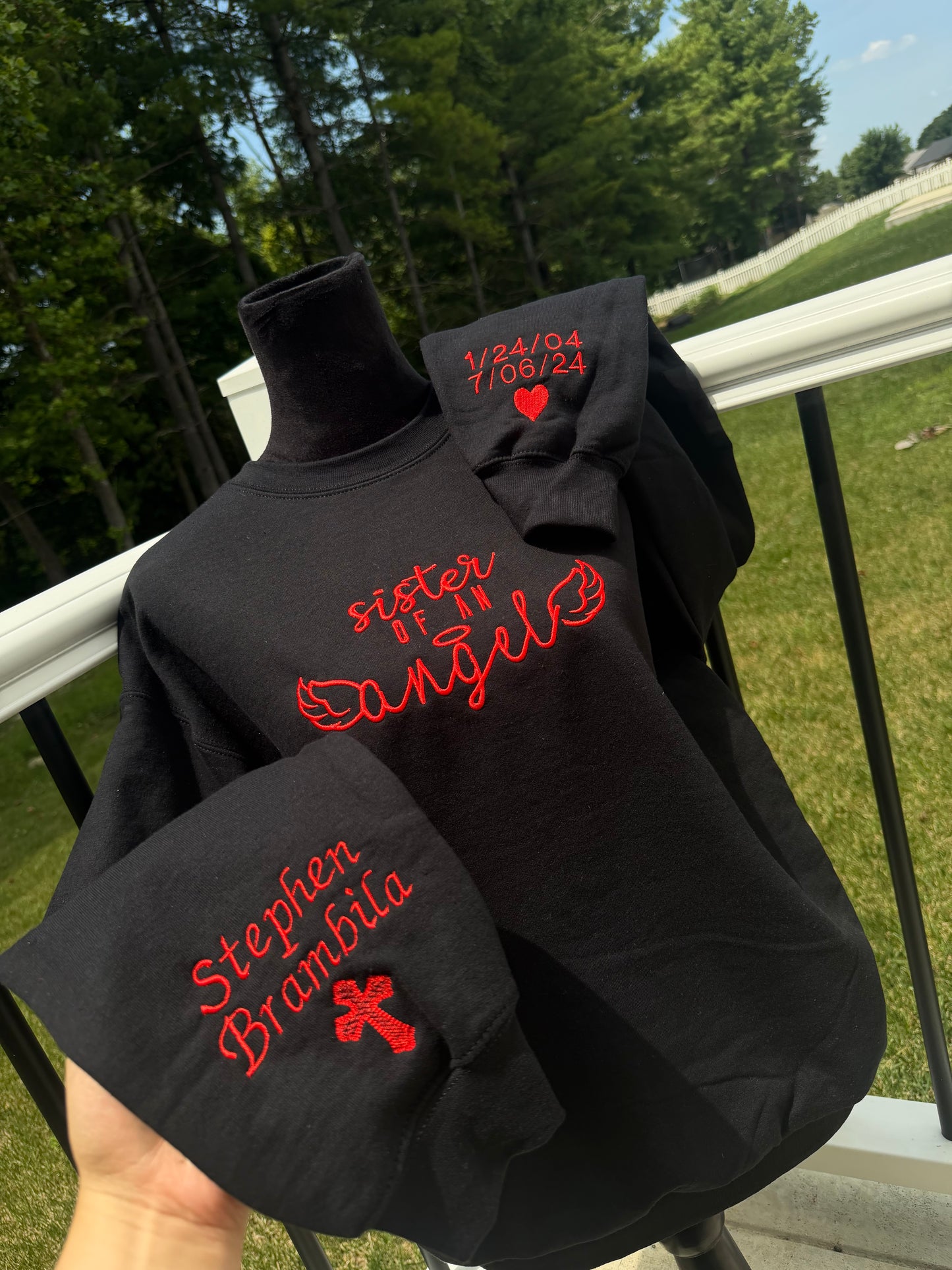 A Sister of an angel Sweater