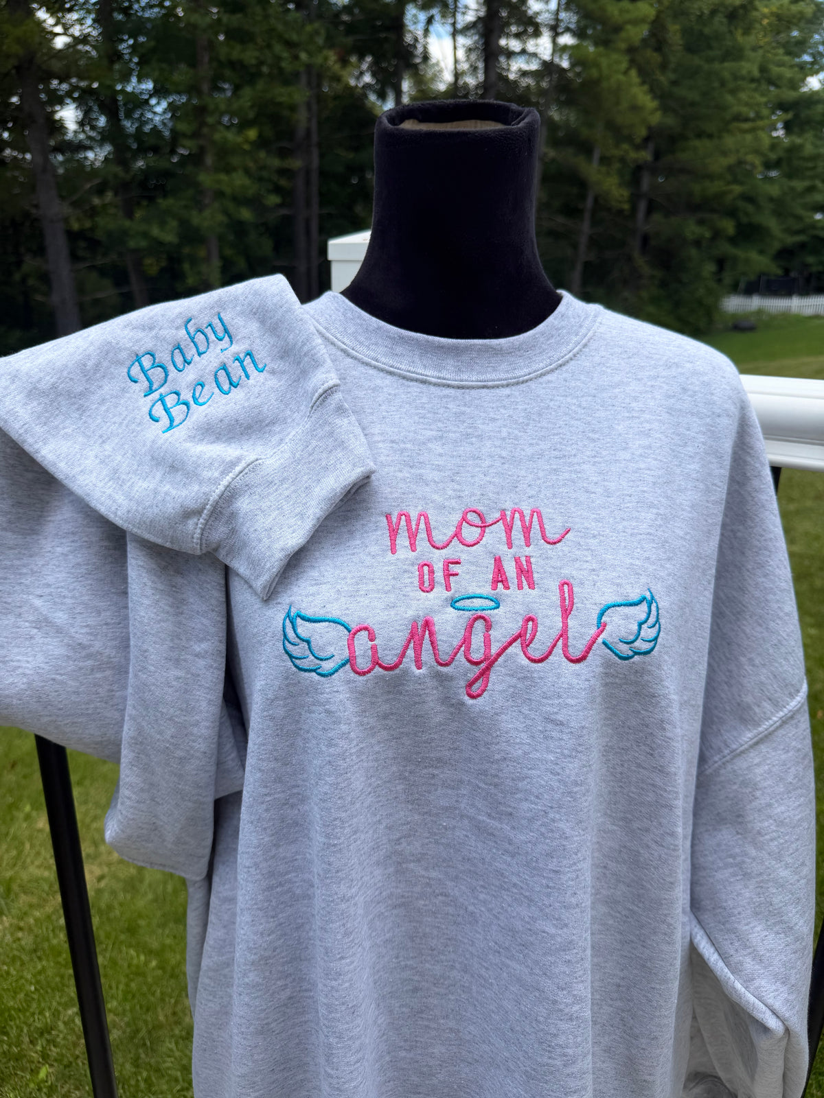 D- Mom of an Angel Sweater