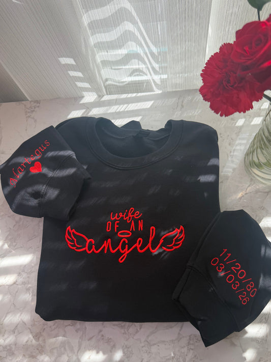 Wife of an angel sweater
