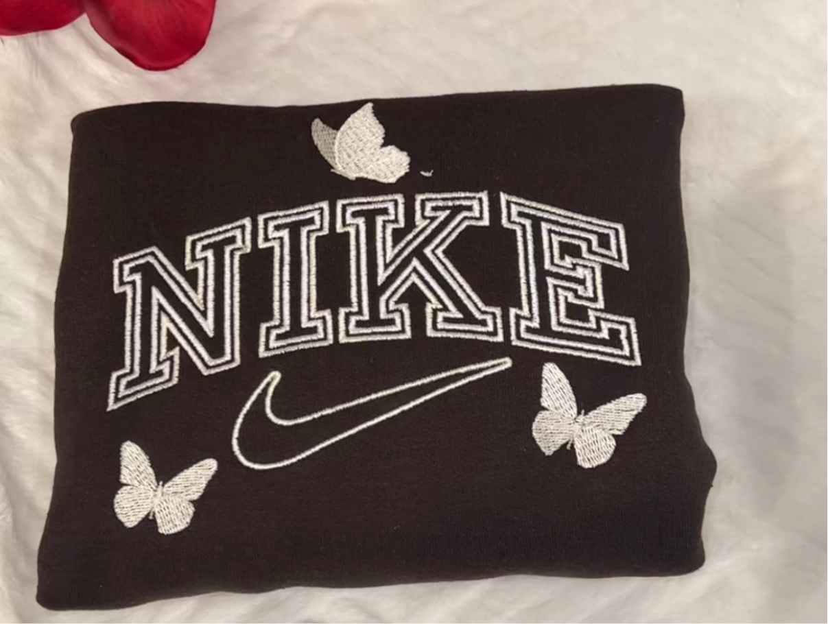 Butterfly crewneck