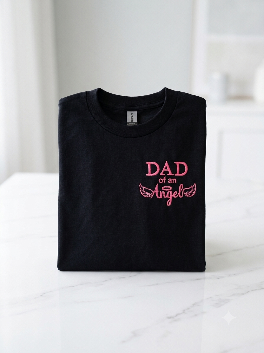 Dad of an angel shirt