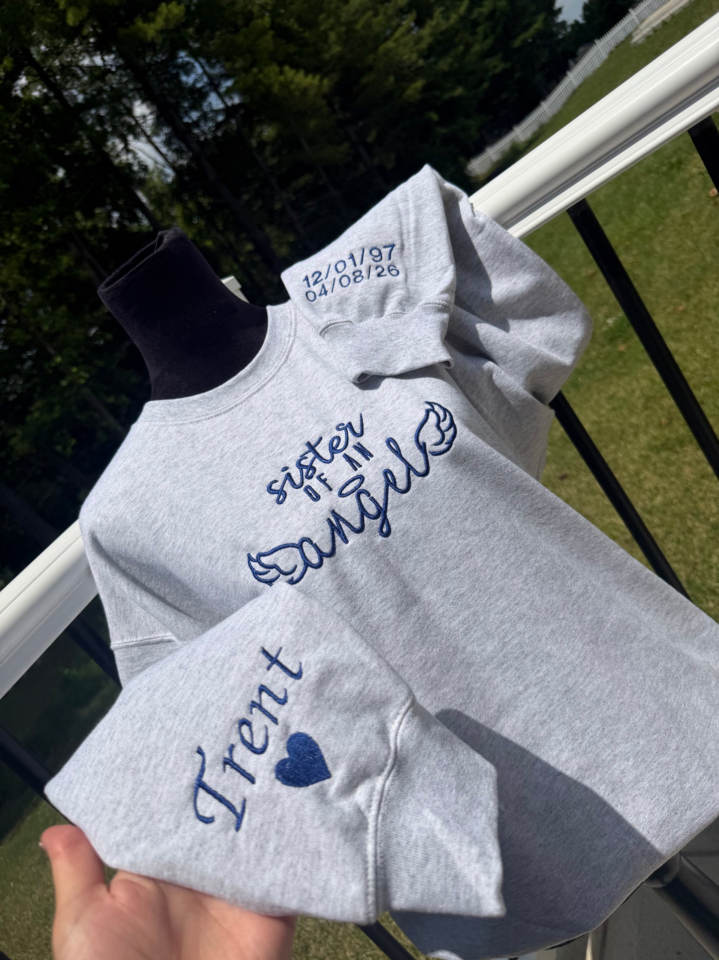 A Sister of an angel Sweater