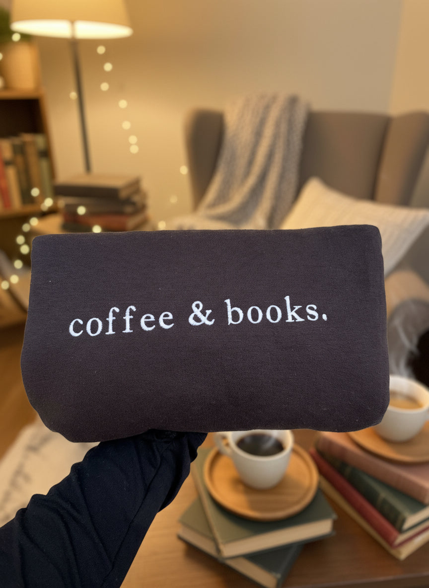 Coffee & Books sweatshirt