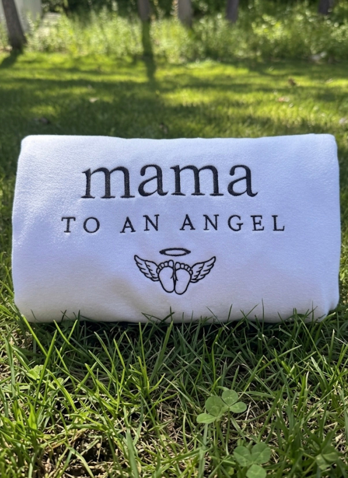 A Angel Mama sweatshirt