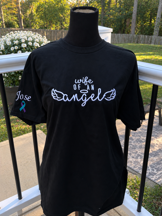 D - Wife of an Angel shirt