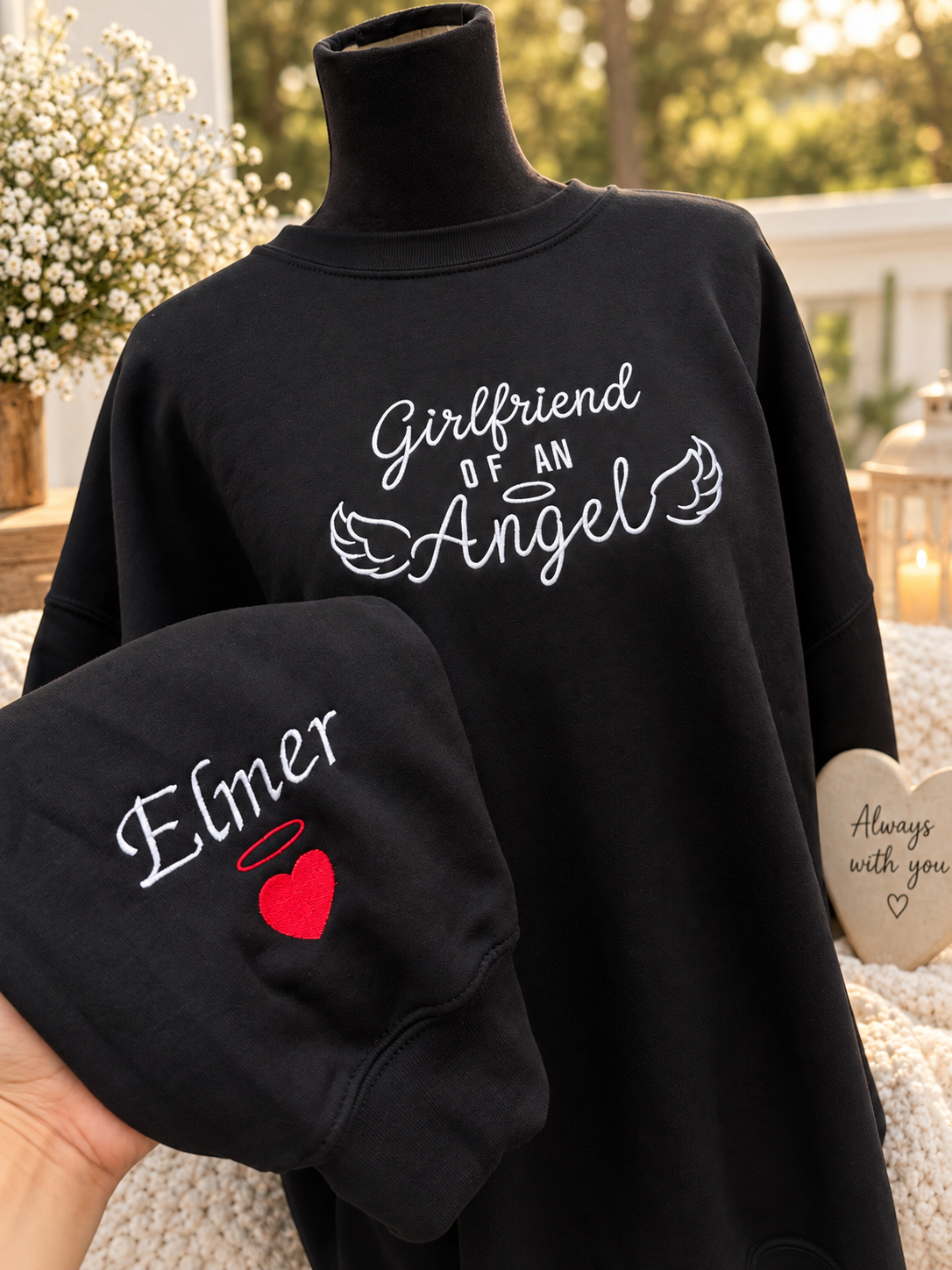 D - Girlfriend of an Angel sweater