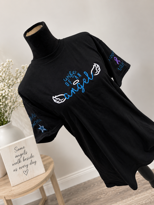 D - Wife of an Angel shirt