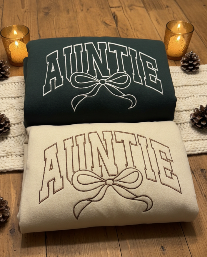 Auntie sweatshirt 🥰