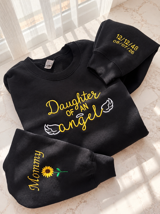 A - Daughter of an angel sweater