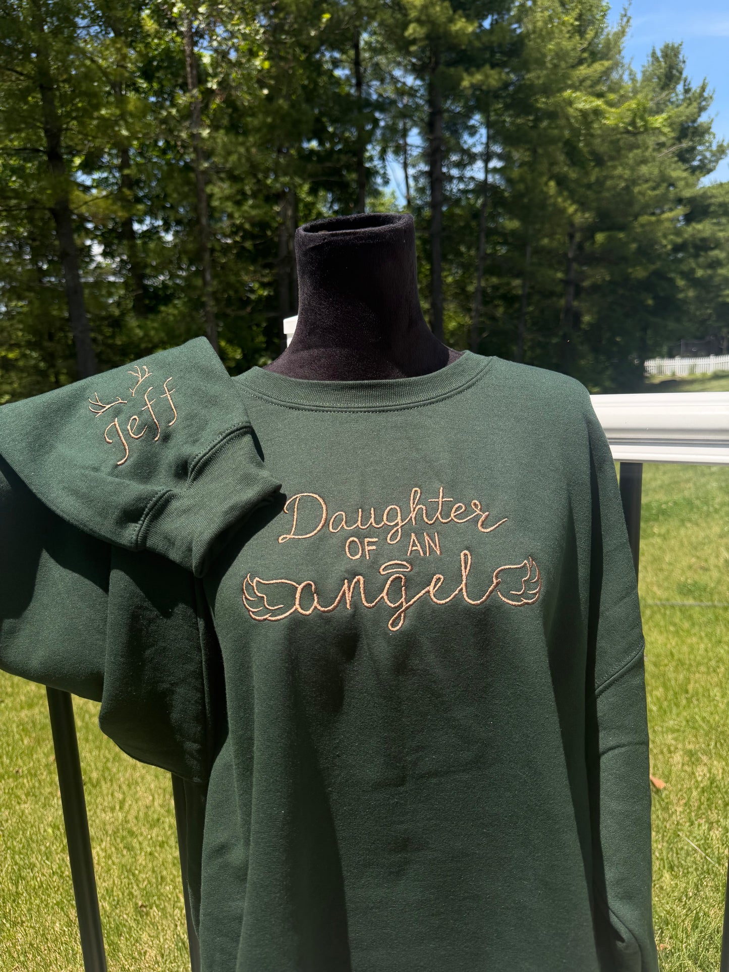 Daughter of an angel sweater