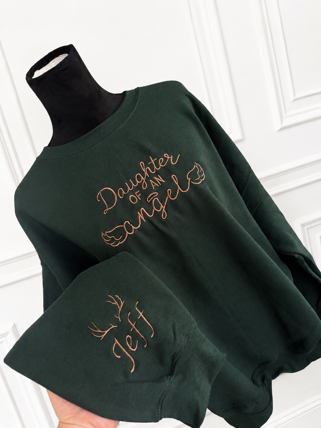 Daughter of an angel sweater