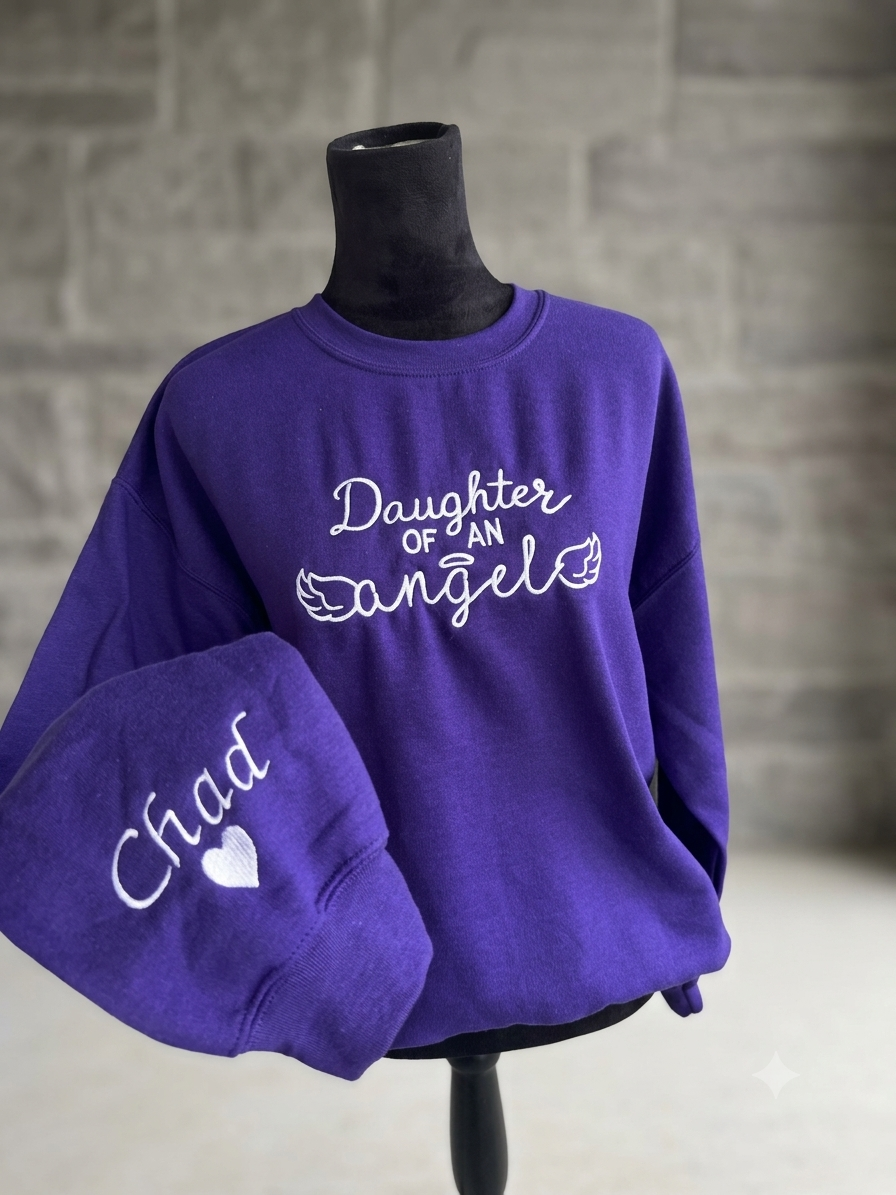 Daughter of an angel sweater