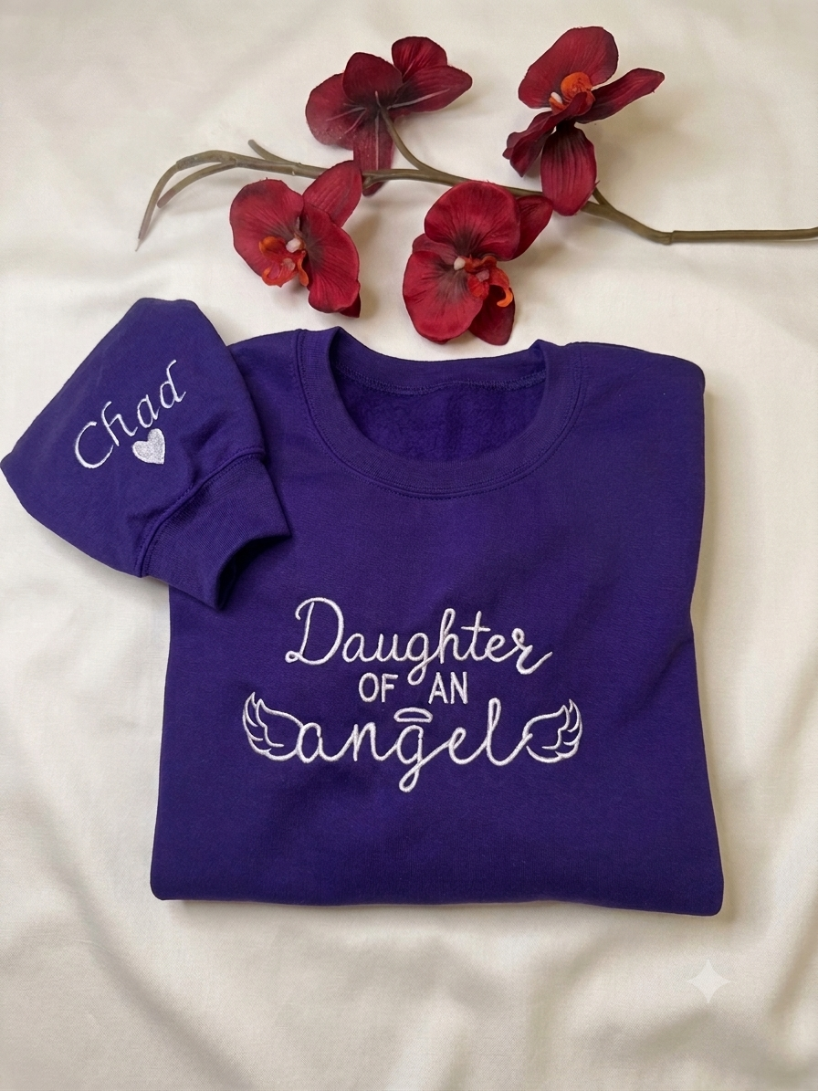 Daughter of an angel sweater