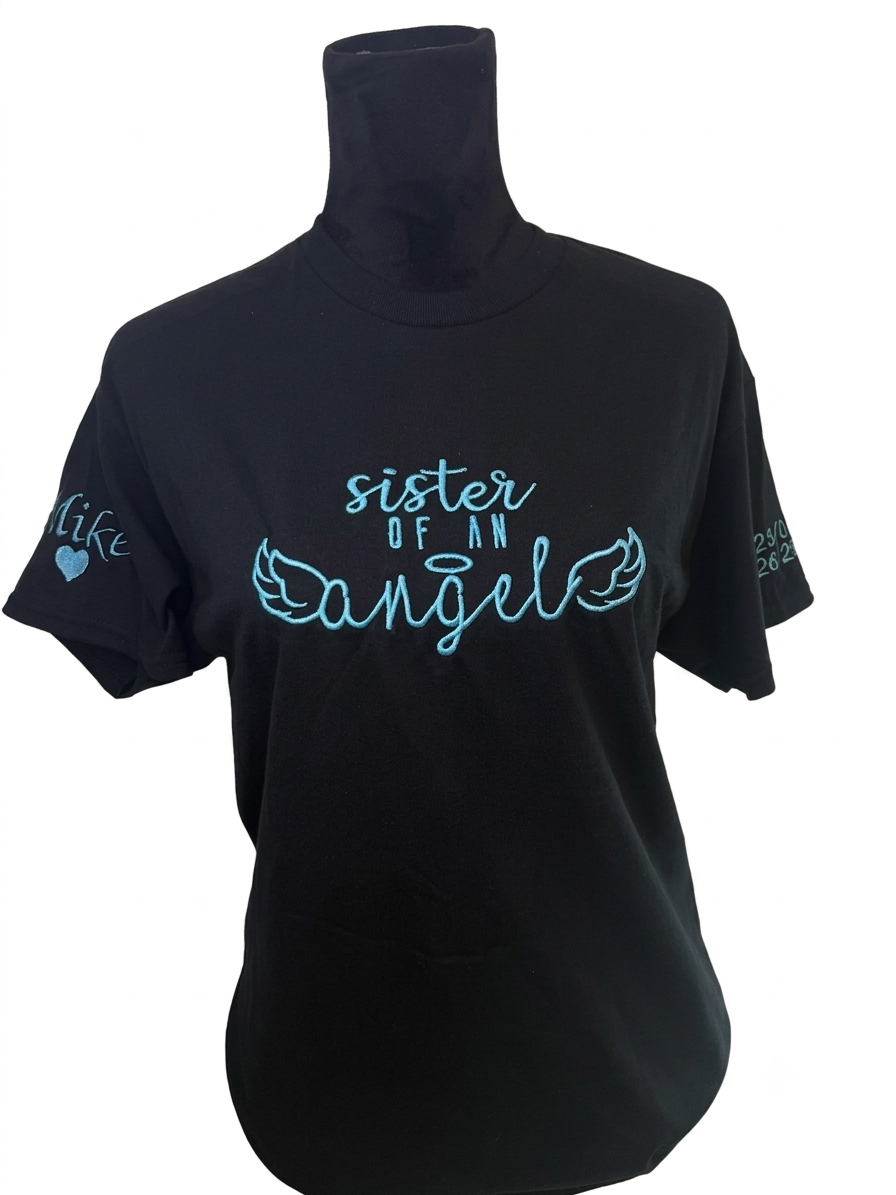 C - Sister of an Angel shirt