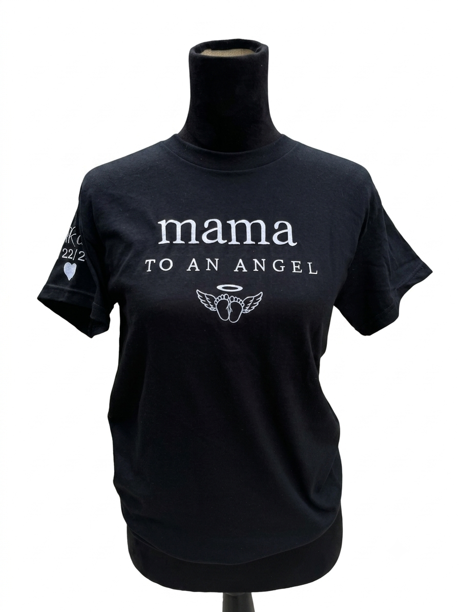 C - Mama to an angel shirt