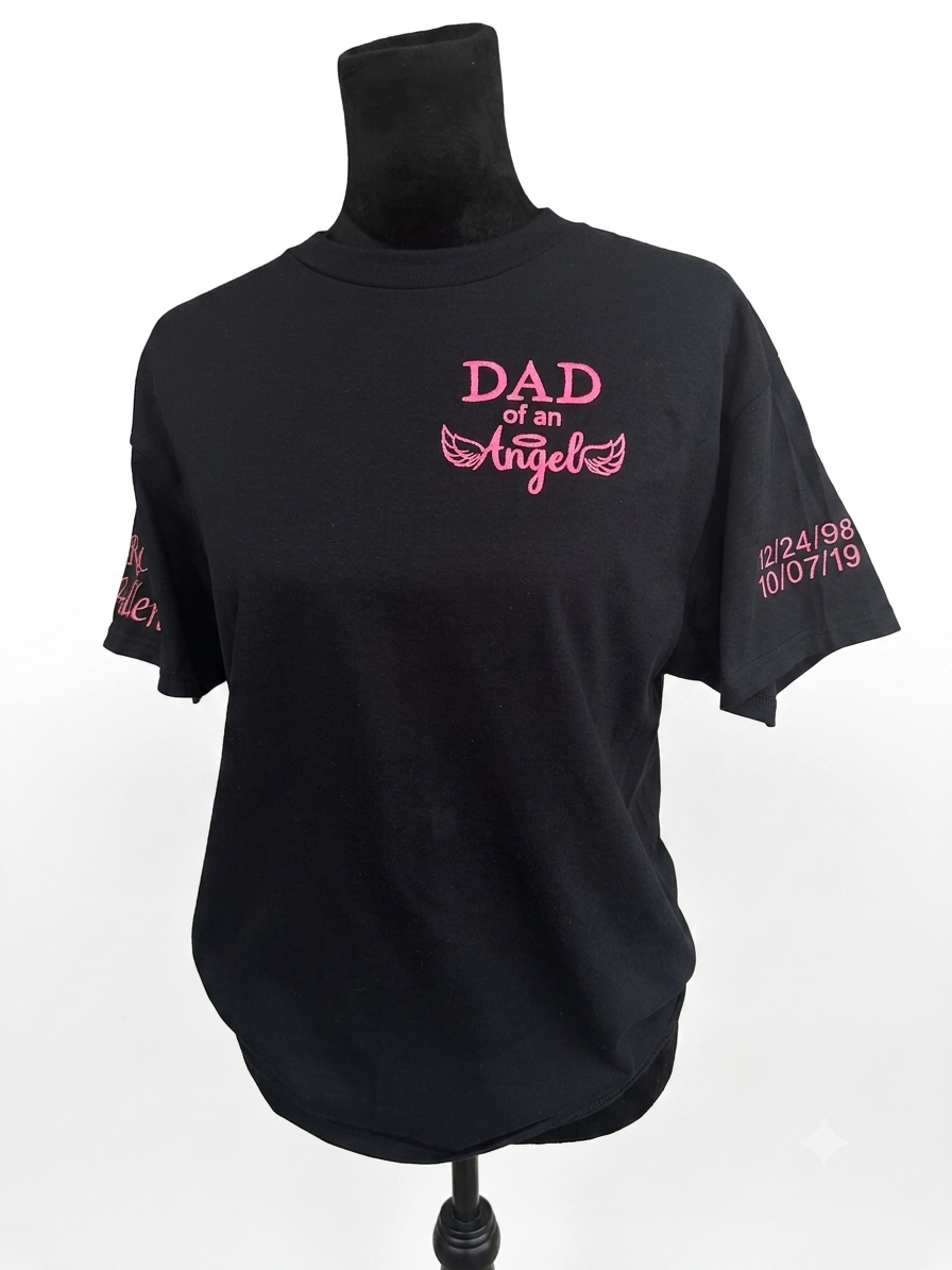 Dad of an angel shirt