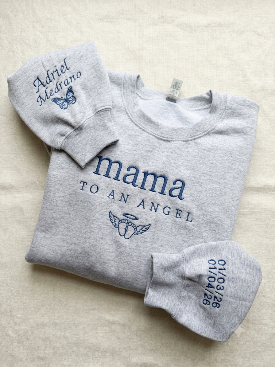 Mama of an angel sweatshirt