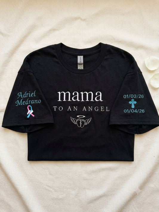 C - Mama to an angel shirt