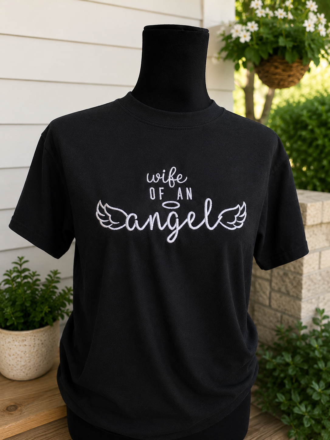 D - Wife of an Angel shirt